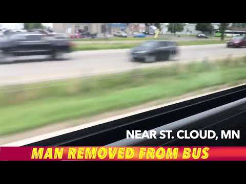 BUS DISTURBANCE: Police Remove Man From Bus Enroute To Valley