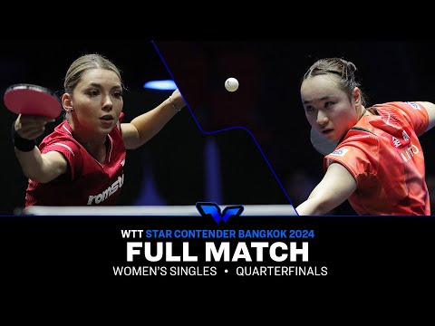 FULL MATCH | Bernadette Szocs vs Mima Ito | WS QF | #WTTBangkok 2024