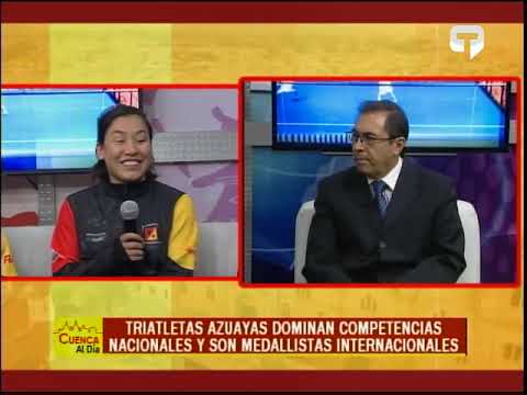 Triatletas Azuayas domina competencias nacionales y son medallistas internacionales