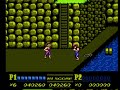 Double Dragon II NES Stage 5 Random Strategies