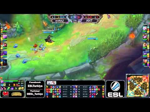 ESL Türkiye Go4LoL #81. Turnuvası Final - ANT.Victor vs. AHRAZ Esports (Brcevik)