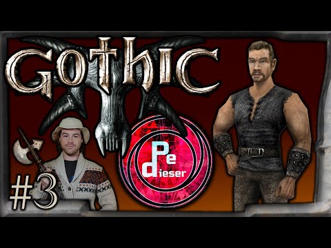 Gothic 1 BLIND Lets Play [003] - Wir machen uns einen NAMEN!