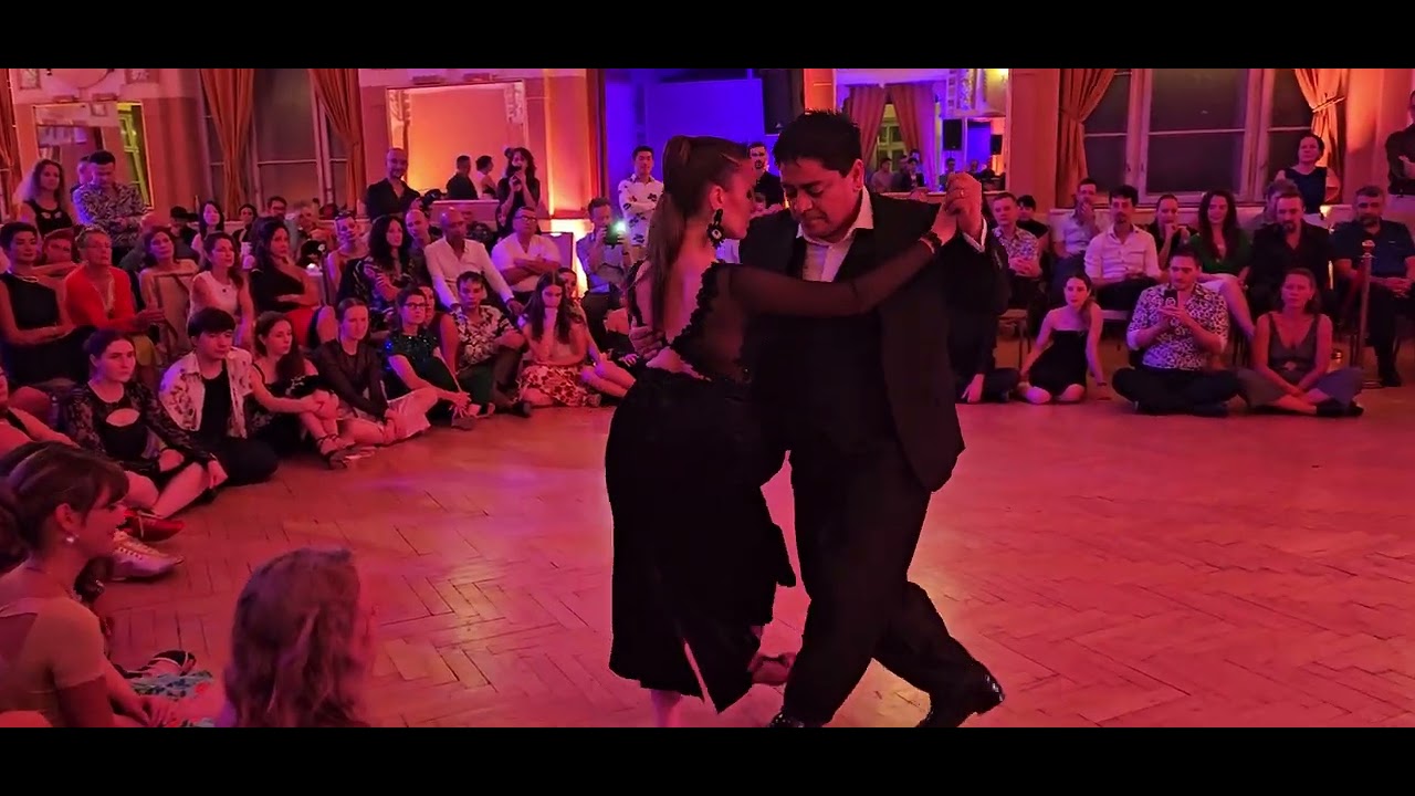 Carlitos Espinoza y Agustina Piaggio. Wojciech Ježewski. Bratislava Tango Festival, on 28/09/25