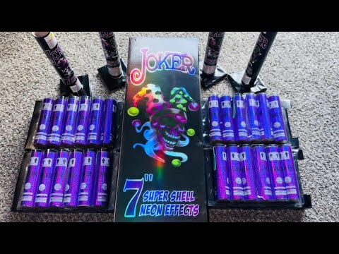 NEW* JOKER 7" Super Shell Neon Effects Canister Shell + Fusing Technique (Must Watch) 🔥 #dejay314
