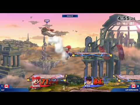 Ally (Mario) vs Low Expectations (Ryu) - R1 Pools