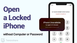 How to Open a Locked iPhone without Computer or Password