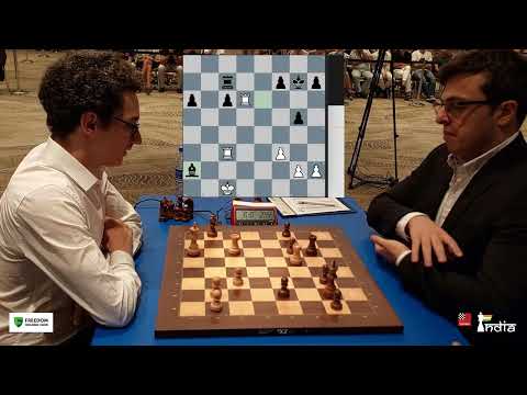Fabiano Caruana vs Nijat Abasov | FIDE World Cup 2023 3rd-4th place match, Round 8.2