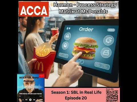 SBL in Real Life - Harmon's Process Strategy Matrix at McDonalds