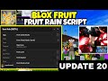 Blox Fruit Script Update 20 No Key AUTO FARM & FRUIT RAIN ! SARA HUB | RAID | TP | MOBILE/PC