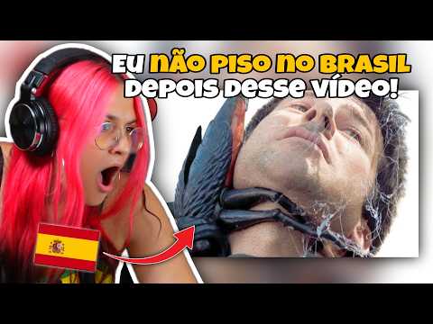 FOREIGNERS REACT TO THE 8 MOST DANGEROUS ANIMALS IN BRAZIL!!