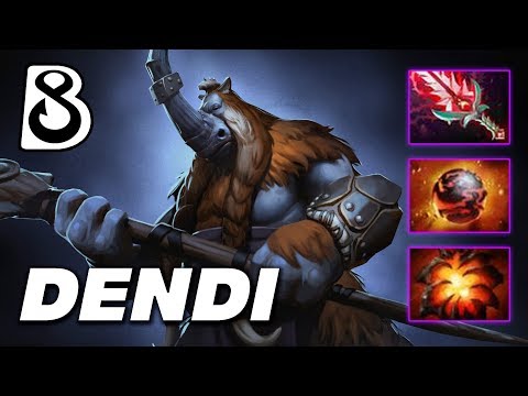 Dendi Magnus Unkillable Force - Dota 2 Pro Gameplay