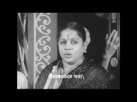 Maithreem Bhajatha | Bharat Ratna Smt. MS Subbulakshmi Amma at UN (1966)