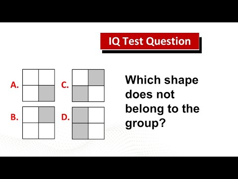 What is your IQ? Real IQ Test Questions. With Answers and Explanations