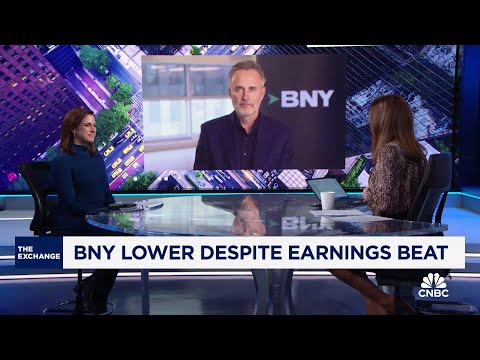 BNY CEO on earnings, commercial real estate exposure, and crypto strategy thumbnail