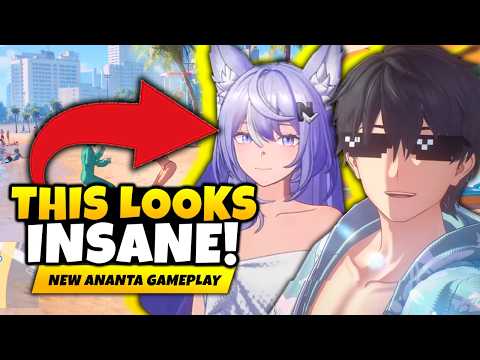 ANANTA WILL SAVE GACHA GAMES! NEW ANANTA GAMEPLAY REVEAL - Trailer Breakdown