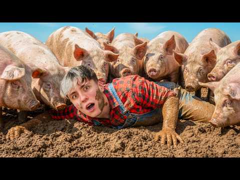 ZOSTAŁEM ROLNIKIEM na 24 GODZINY! 🚜