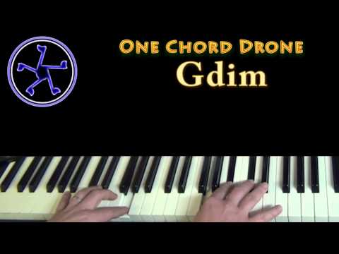 Gdim Diminished - One Chord Drone - Electronic Strings