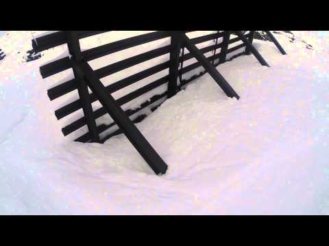 Mayrhofen snowboarding - off-piste route 15 Gopro