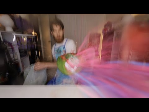 EXPLODING A WATERMELON WITH RUBBER BANDS!
