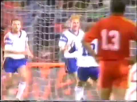 Belgium 0-2 DDR. The last game of DDR national team (1990)