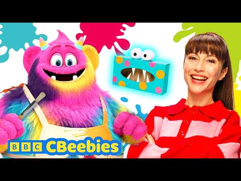 兒童趣味創意手作！| 怪物製作 | CBeebies 🎨👾 (Fun and Silly Crafts for Kids! | Monster Makes | CBeebies 🎨👾)