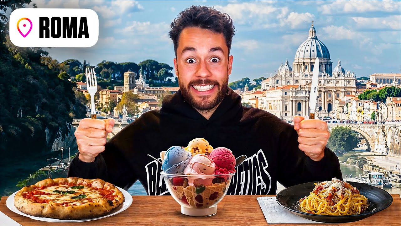 LA MEJOR COMIDA DE ROMA - TheGrefg