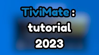 Tivimate Showcase