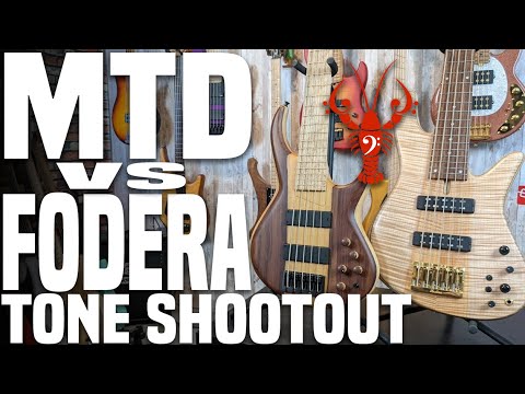 MTD vs. Fodera - Back to Back with the 535-24 and The Emperor Standard - LowEndLobster Tone Shootout
