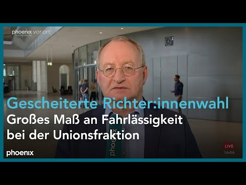 Erhard Scherfer zur gescheiterten Richter:innenwahl am 11.07.25