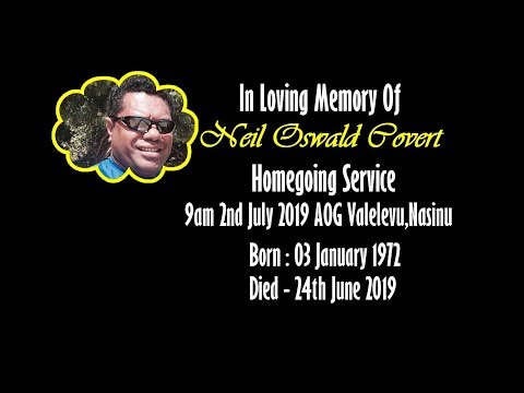 2N PRODUCTION - Funeral Video Of Mr Neil Oswald Covert