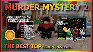 Download lagu MURDER MYSTERY 2 Script Pastebin 2026 AUTO FARM, SUMMER COIN, AIMBOT, KILL ALL, INVISIBLE (NO KEY) mp3