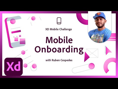 Mobile Onboarding Experience | Xd Mobile Challenge | Adobe Creative Cloud