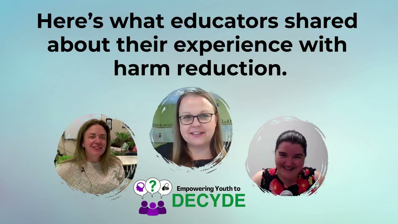Voices from the Classroom – Harm Reduction