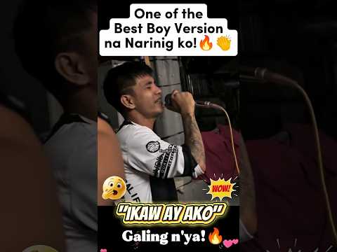 Ikaw ay Ako Boy Version #awesomevoice #pinoytalent #viaralshorts #trendingnow #pinoysingers