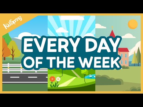 Every Day of the Week | Preschool Worship Song