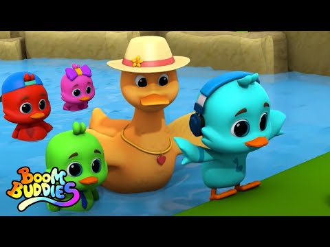 Cinque piccole papere | Cartoni animati | Filastrocche | Kids Tv Italiano | Musica per bambini