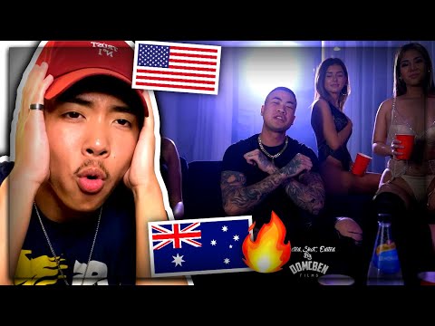 CrzyCam - Moving On (Official Video) AMERICAN REACTION! Australian Rap Drill Music | US / USA REACTS