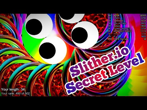 Slither.io SECRET LEVEL 🔥🔥🔥