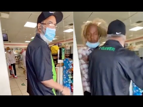 Rich The Kid Gets Hit Stick By 7/11 Owner After Skateboarding In Store