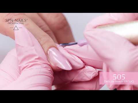 Lakier hybrydowy SPN Nails - 505 Delicate french