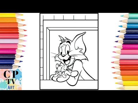Tom and Jerry Coloring Pages / Cartoon- On & On (feat. Daniel Levi) [NCS Release]