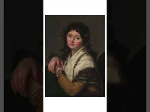 “Retrato de Lucile Desmoulins” (1791), de Jean-Baptiste Regnault.