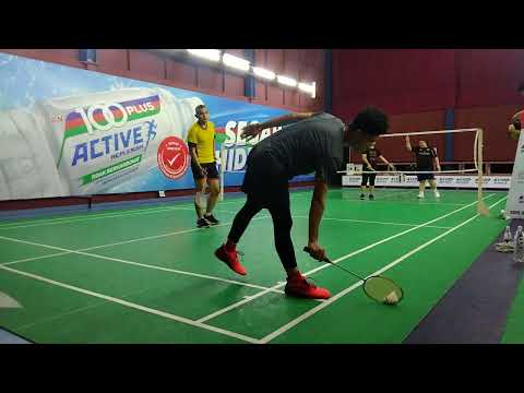 Badminton Men's Double B MT Weekly MuhibbahTeam Challenge - Man / Jep Vs Hafiz / Putra