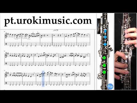 Curso de Oboé Mariah Carey - All I Want For Christmas Is You Tablatura Parte#2 um-i372