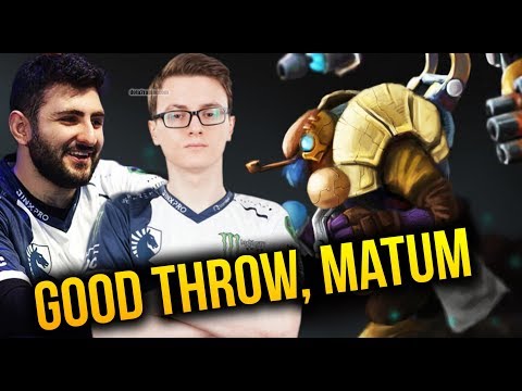 THANK For THROWING My Mate - Miracle- ft Gh vs Matumbaman - Dota 2 7.07c