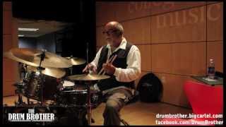 Drum Lesson - Peter Erskine ( weather report, diana krall, pat metheny ) Part 1  | The DrumHouse