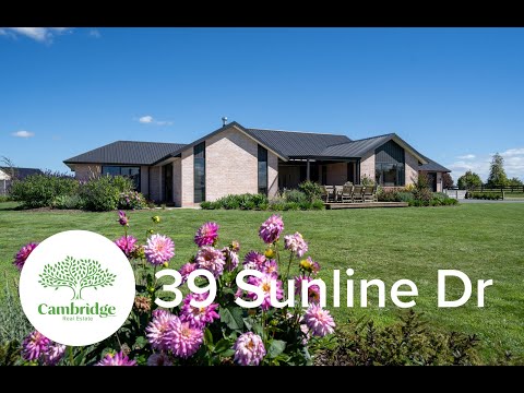 39 Sunline Drive, Cambridge, Waikato, 5 bedrooms, 3浴, House