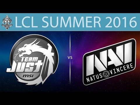 [LoL VODs] JST vs NV | LCL Summer 2016 (12.06.2016) - Team Just vs Natus Vincere.CIS