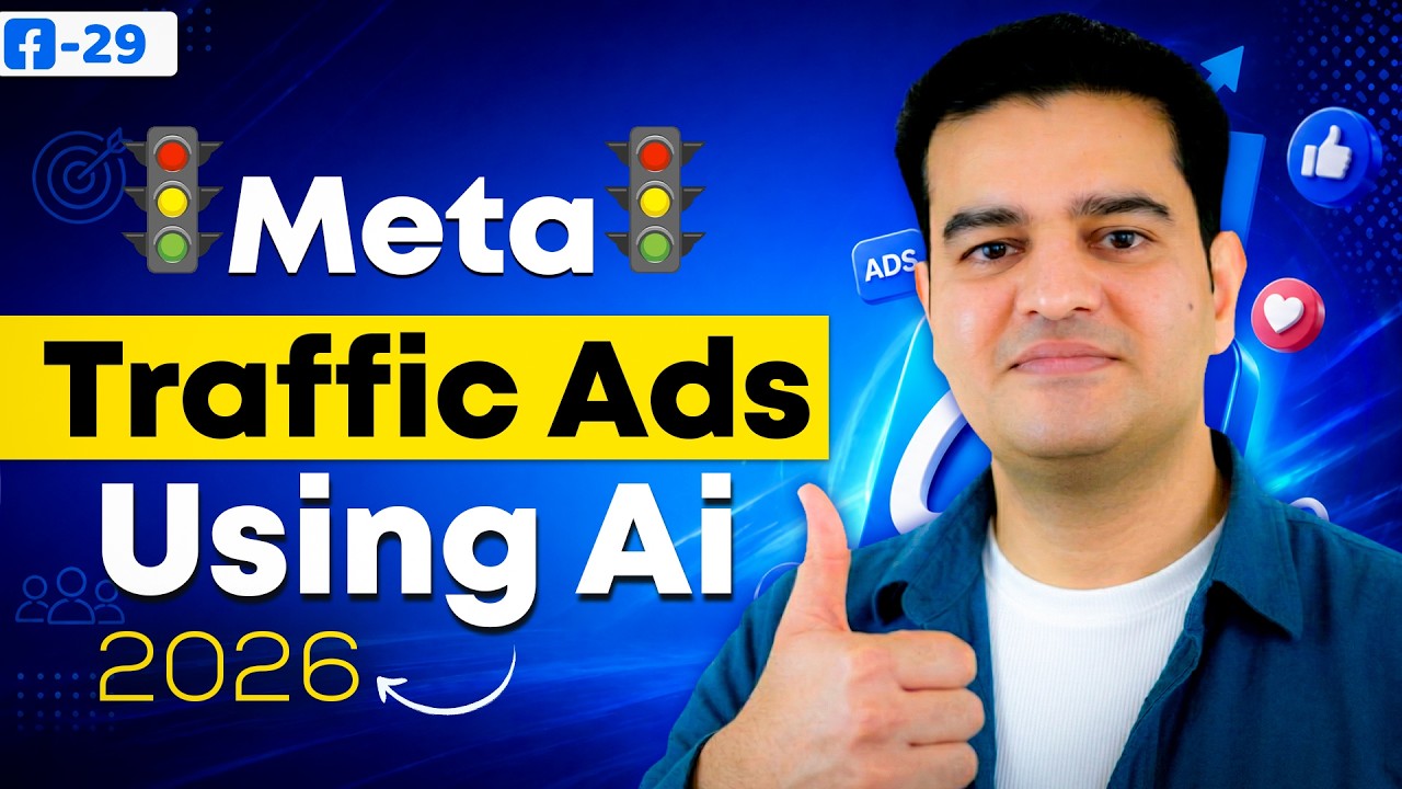 How to Run Meta Ads Using AI Practical Tutorial 2026 | #metaadscourse #metaads2026