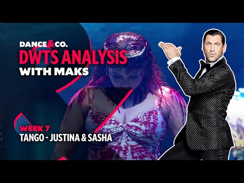 DWTS MAKS ANALYSIS: Week 7 - Justina Machado & Sasha Farber's Tango